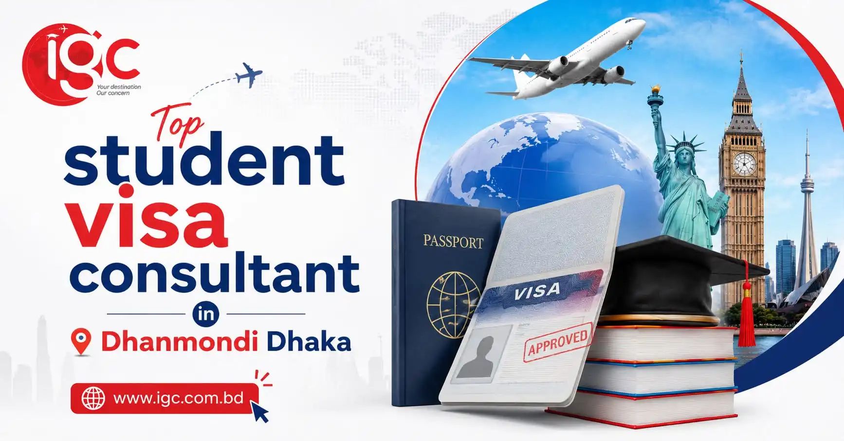Top Student Visa Consultant In Dhanmondi Dhaka