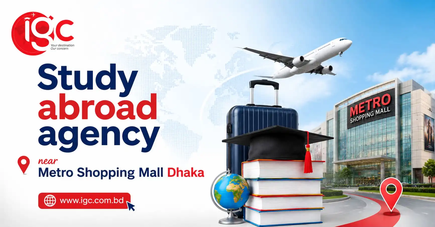 Study Abroad Agency Near Metro Shopping Mall Dhaka