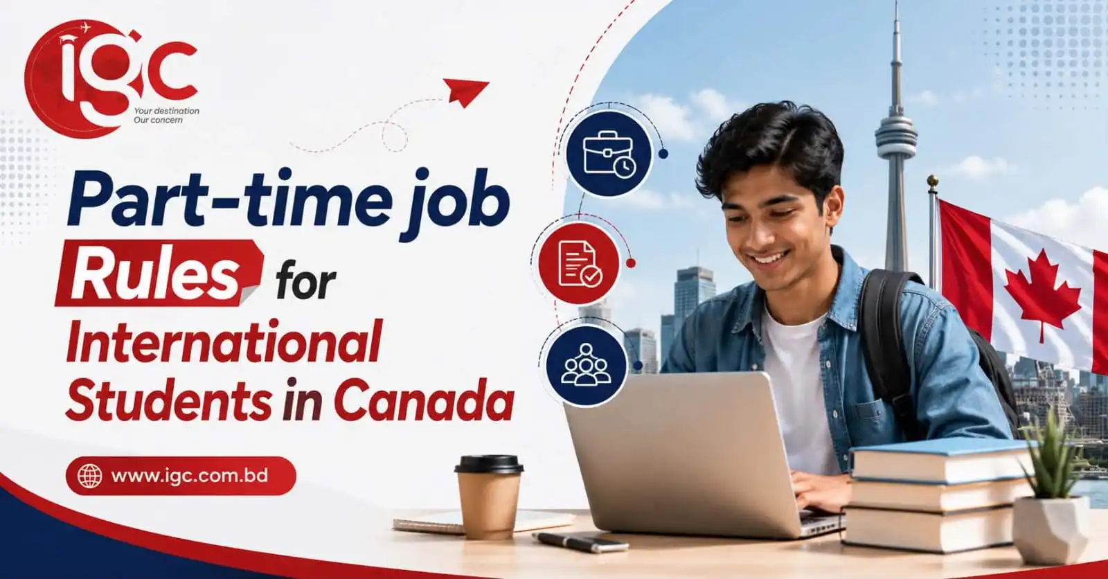 Part-time Job Rules for International Students in Canada