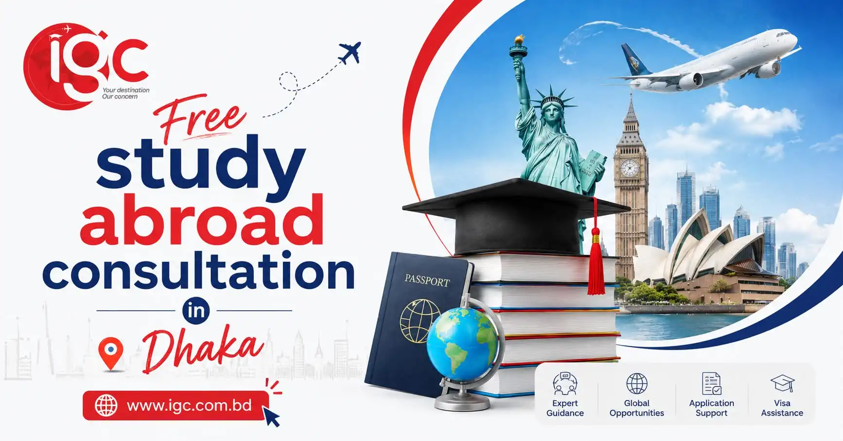 Free Study Abroad Consultation In Dhaka